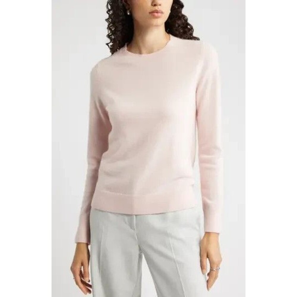 Vince Plush Pink Womens Size S Cashmere Sweater - Picture 2 of 12